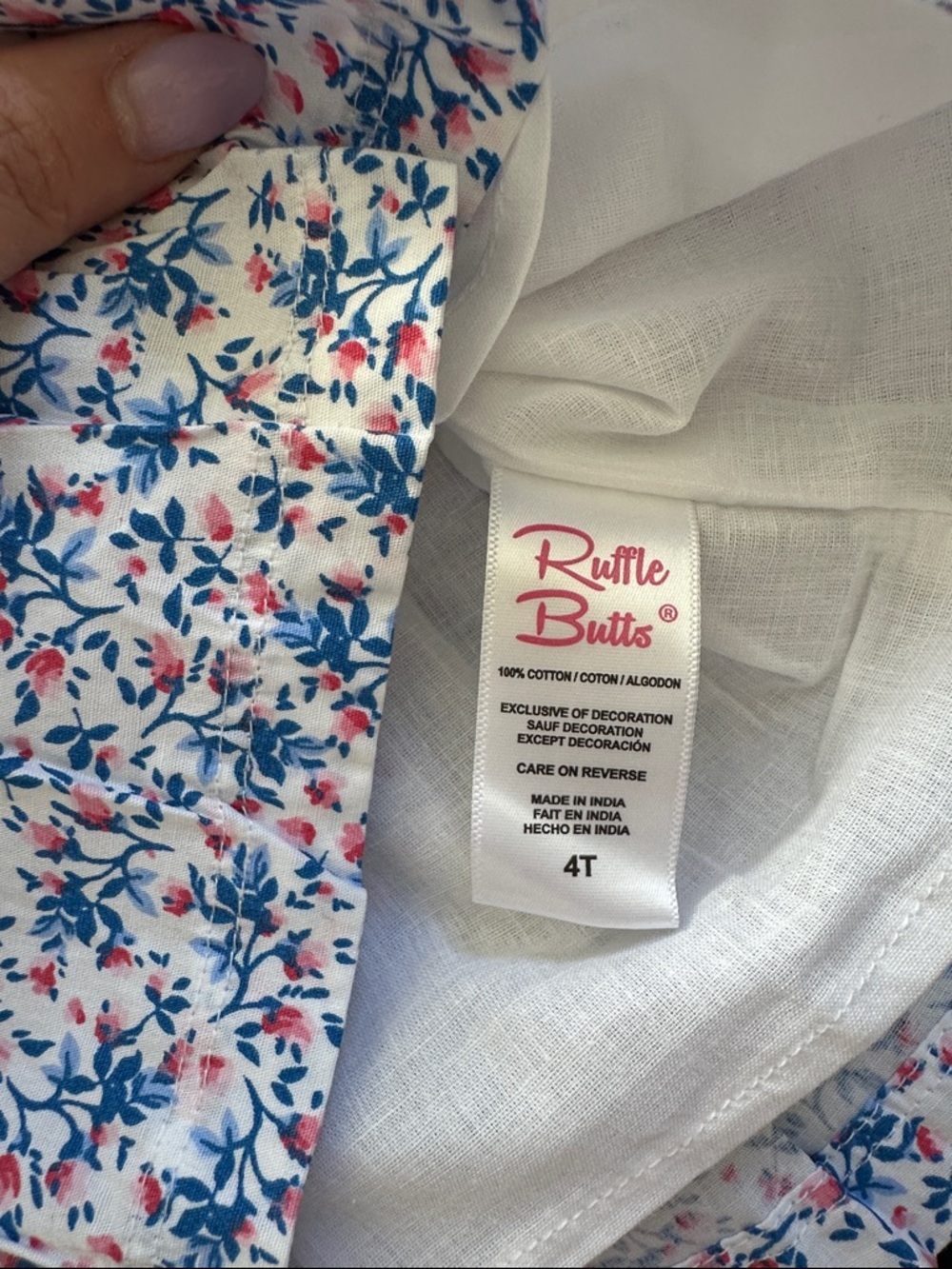 NWT RuffleButts toddler girl dress - Picture 5 of 5